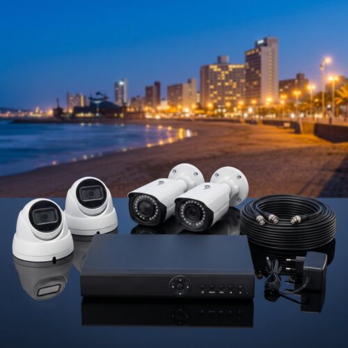 CCTV cameras and DVR kit for a South African home